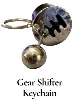 New Manual Gear Shifter Novelty Keychain Car Enthusiast Gift